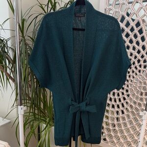 Banana Republic Deep Teal Cardigan with belt